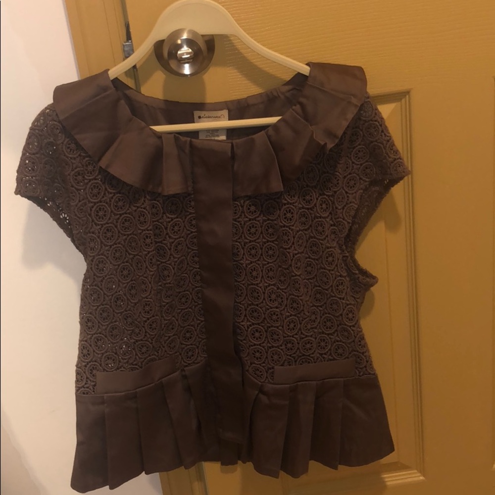 Women Button Down Top